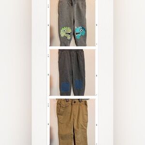 SOLD—Toddler Boy Pants Bundle Size 2T – Khakis, Joggers, Sweatpants